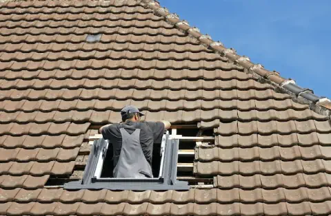 Pose de velux - La Chevallerais 